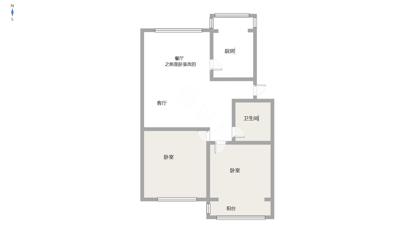 城区晋钢片区普通3室2厅1卫二手房出售8