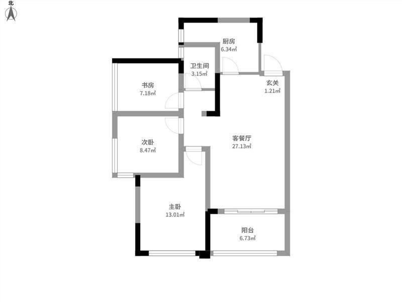 川汇区川汇毛坯3室2厅1卫二手房出售14