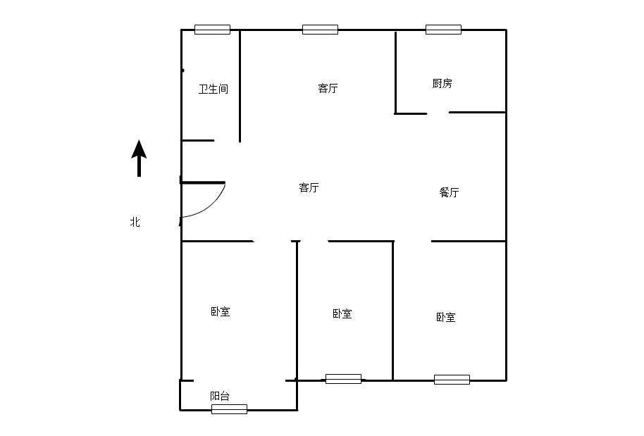 华龙区华龙普通3室2厅1卫二手房出售10