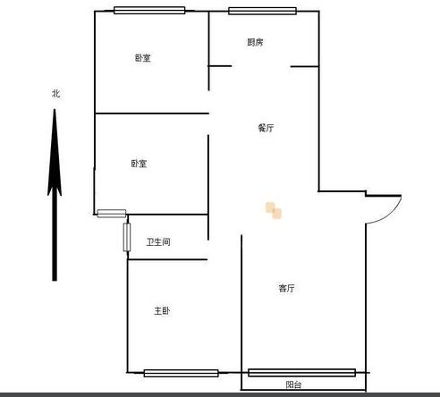 平安东苑,平安东苑102㎡3室2厅1卫1阳台毛坯，多条公交经过9