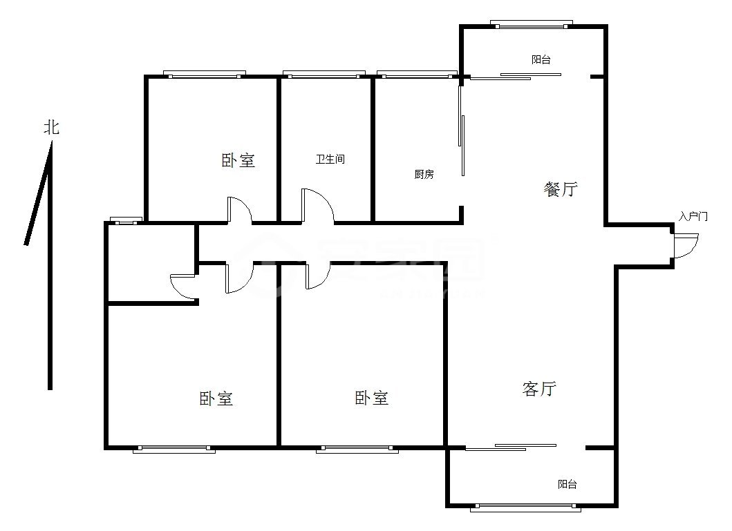 睢阳区睢阳精装3室2厅2卫二手房出售13