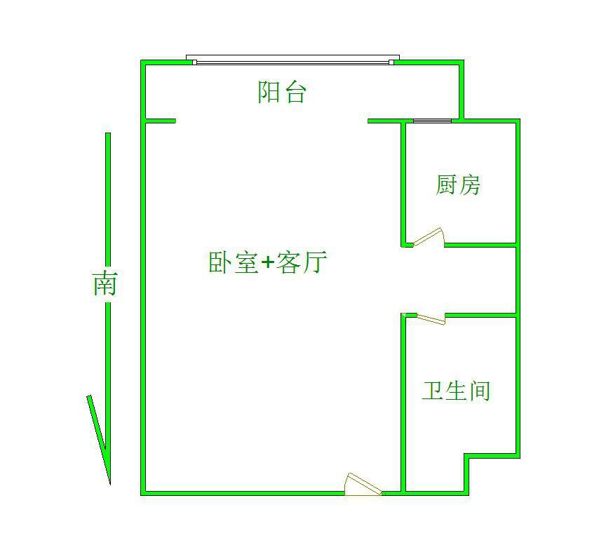 东方维也纳1室1厅1卫精装出租12