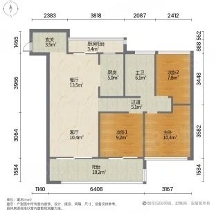 碧桂园正荣凤凰城北苑,碧桂园正荣凤凰城北苑110㎡3室2厅1卫1阳台毛坯，业主急售9