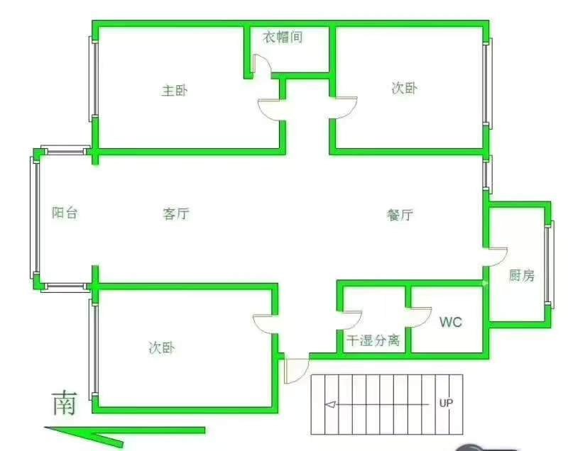 家乐福小区,市中心精装三房，生活便利，交通方便！9