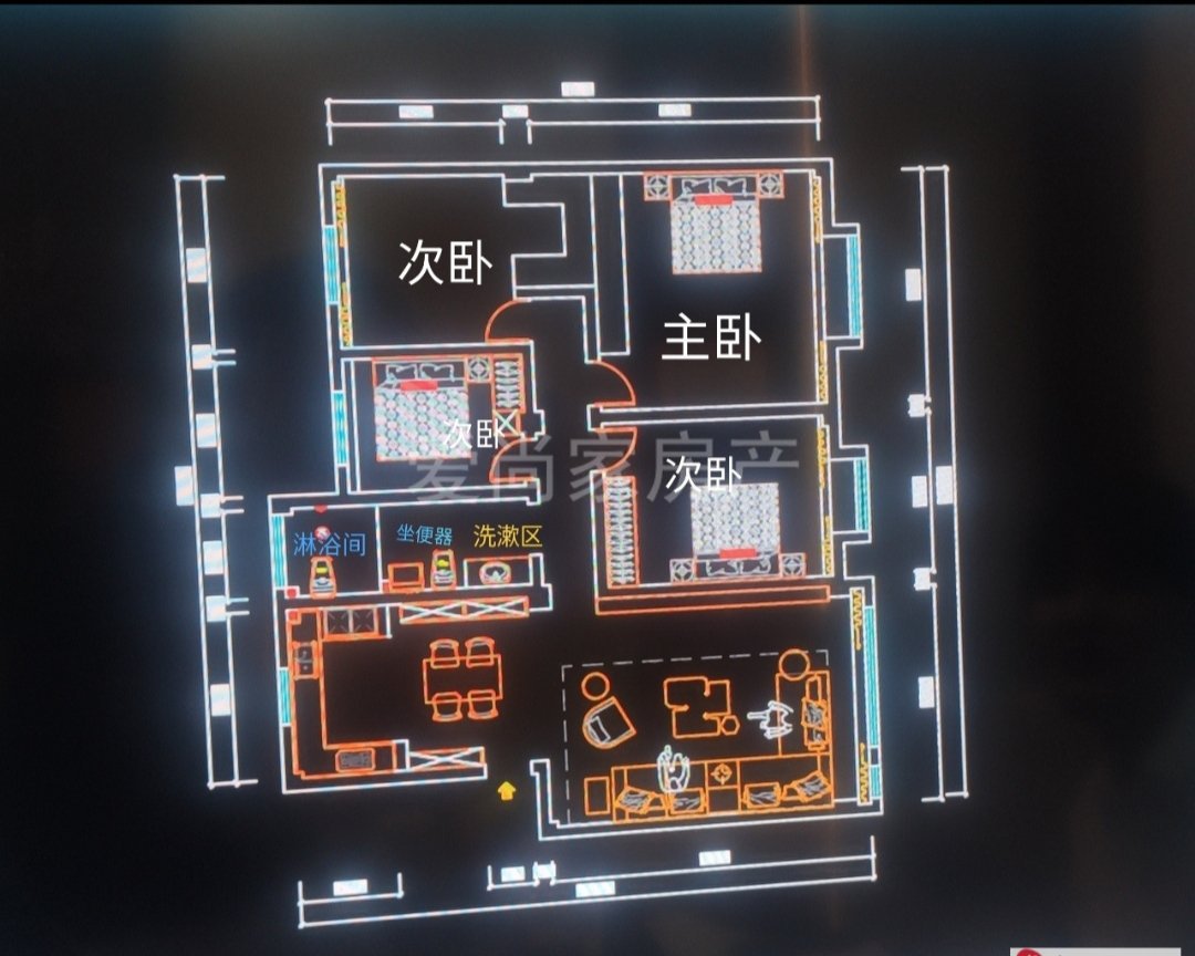 紫轩一期毛坯  2楼  4室2厅1卫   85万-紫轩一期二手房价