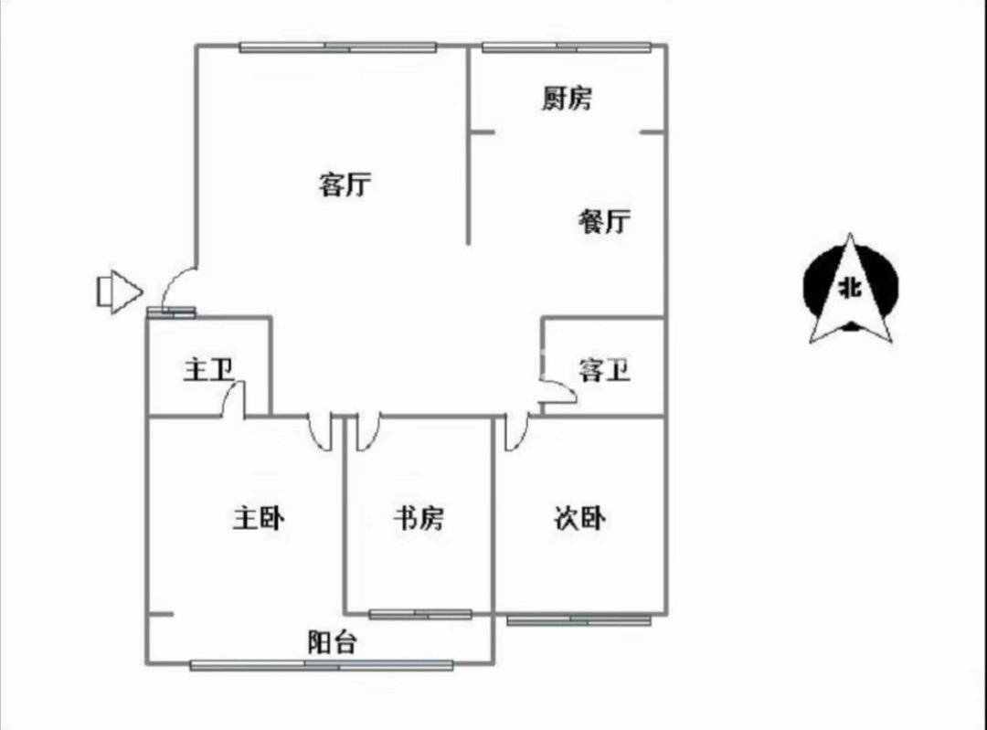 盐湖区东城区精装3室2厅2卫二手房出售13