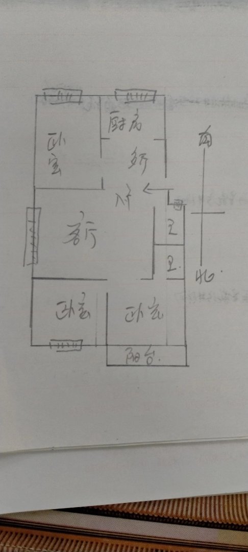 金安区公安路口精装3室2厅1卫二手房出售10