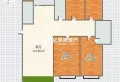 福地国际花园北区！精装大四居，位置好、格局棒！随时入住10