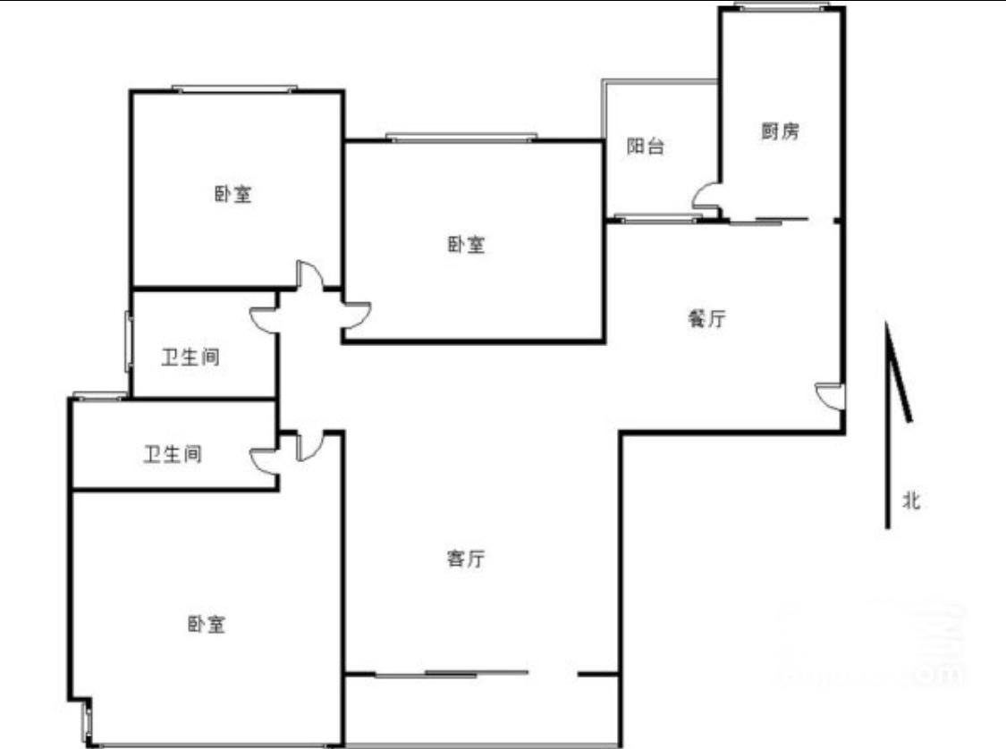 南郑县南郑精装3室2厅2卫二手房出售13