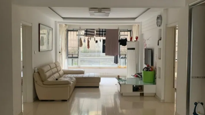 南领茗筑，展望附近127平3室精装修，家具家电齐全