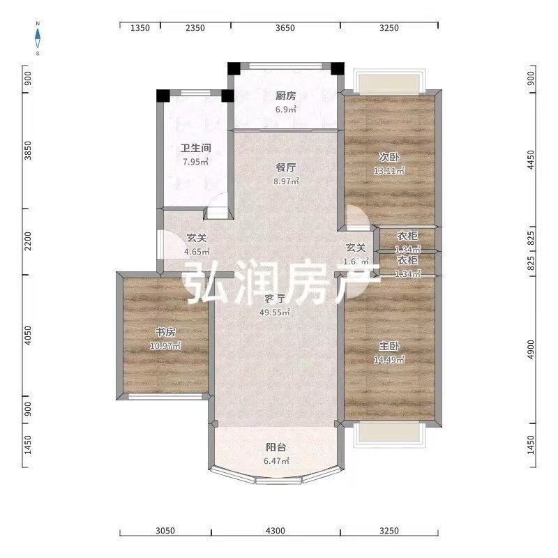 市辖区城南普通3室2厅1卫二手房出售5