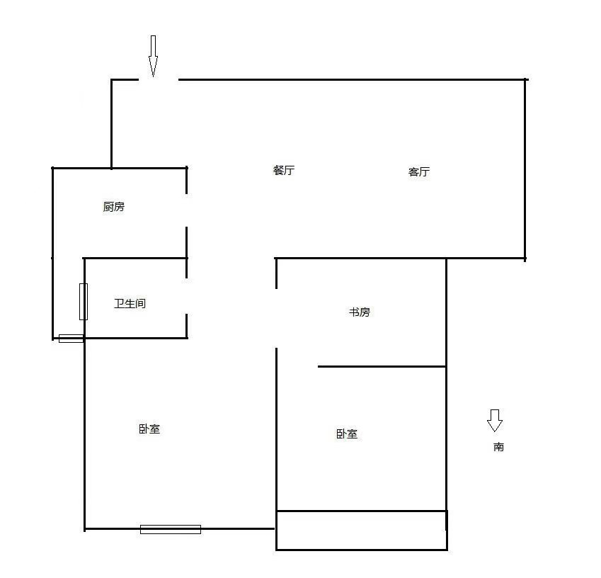 新城春天,新城春天 90.14平米 63万8