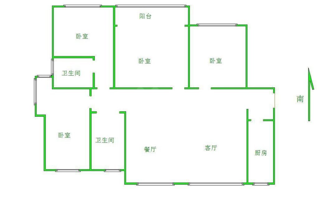 东建德州花园,长河公园旁东建德州花园电梯好楼层精装大平层四居双卫带储藏间。13