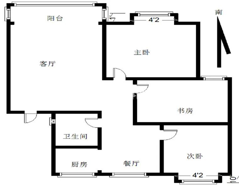 北城印象,北城印象步梯6楼，送物业费和免费停车位，有钥匙11