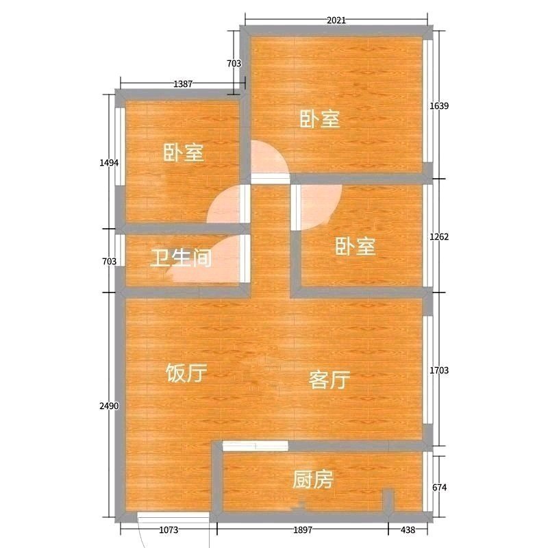 贡井区贡井毛坯3室2厅1卫二手房出售11