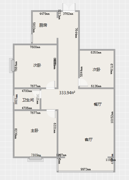 明伦清华园,北京路 明伦清华园大3室1厅11