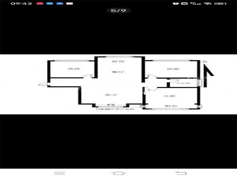 西建天茂和郡,涑水学校，西建和郡118南北通透  可按揭9