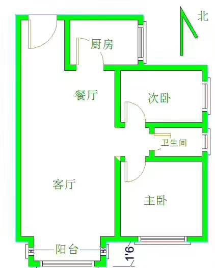 中央公园电梯房二室两厅一卫，中装修老证，支持按揭-柏城中央公园二手房价