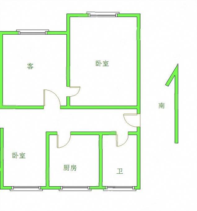 桥西区下东营小学普通2室1厅1卫二手房出售7