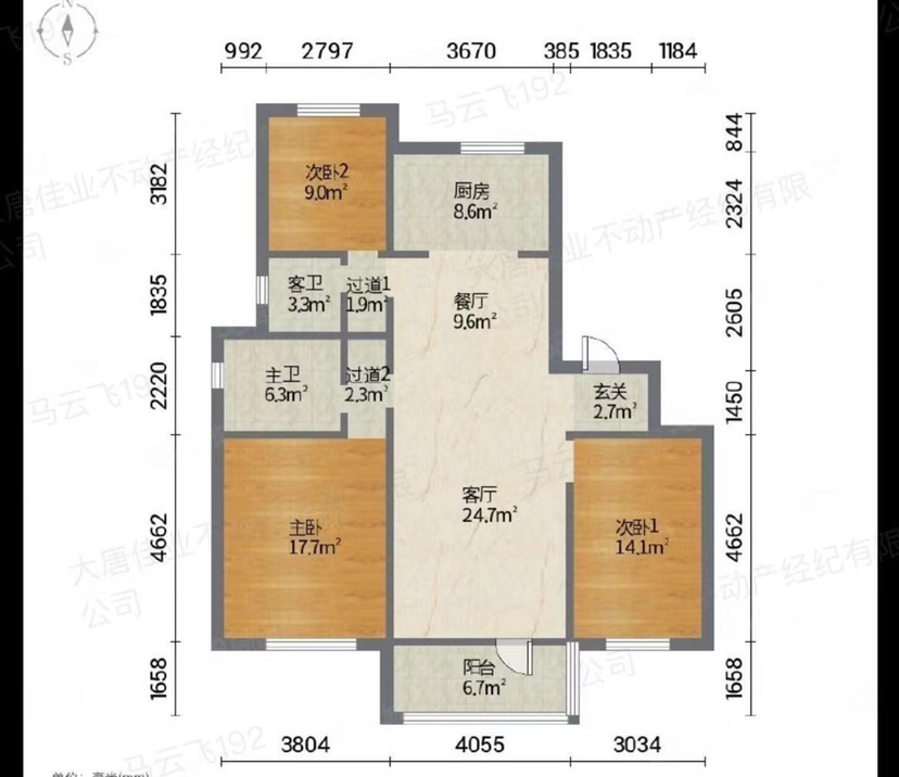 空港澜庭美地B区,122㎡空港澜庭美地B区紧邻地铁，公交便利9