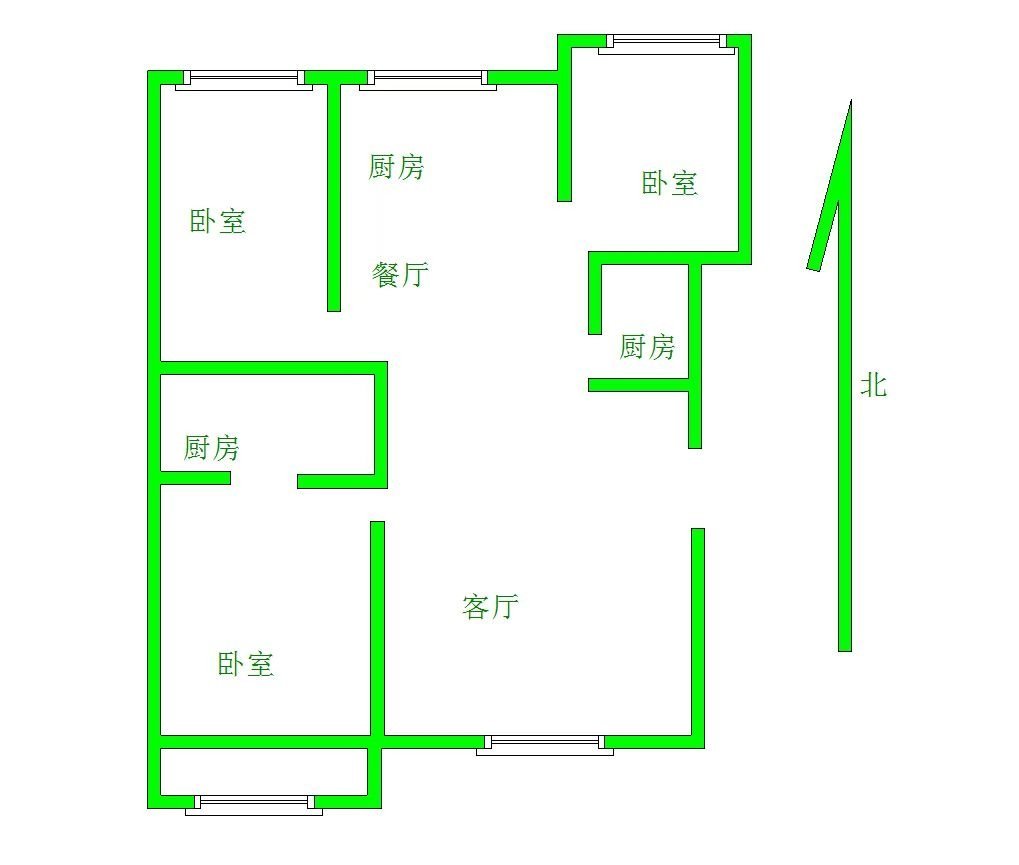 信都区桥西普通3室2厅2卫二手房出售11