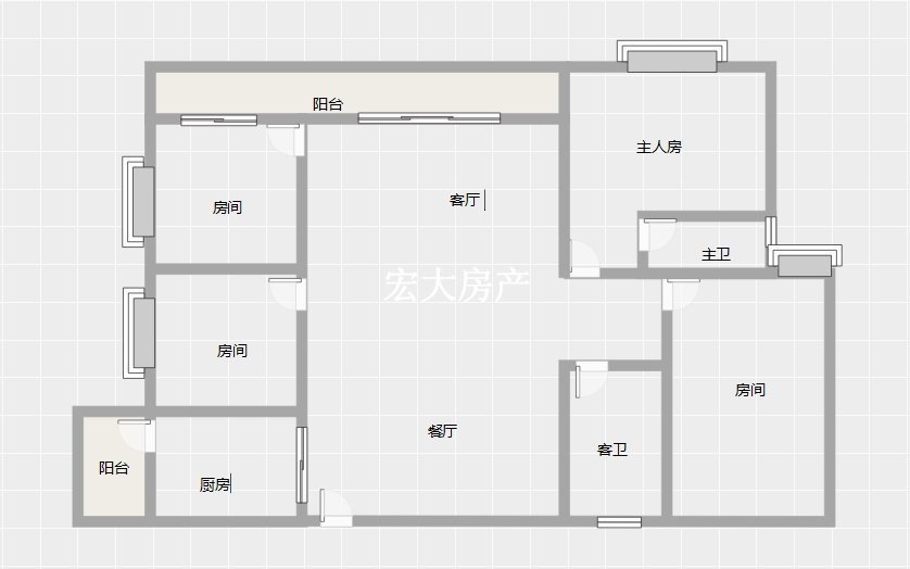 万福名雅城一期,万福名雅城一期毛坯带花园，面积127.13㎡，欢迎品鉴12