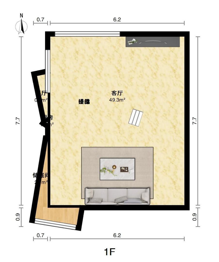 中海金沙湾7室3厅3卫朝东精装出租29