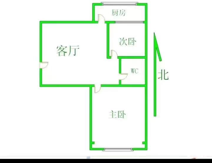 麒麟区城中精装2室2厅1卫二手房出售11