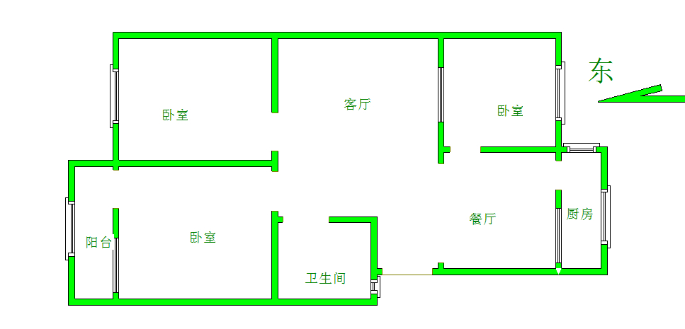 一运家属院,精品好房，一运家属院3室2厅1卫1阳台，房主急售10