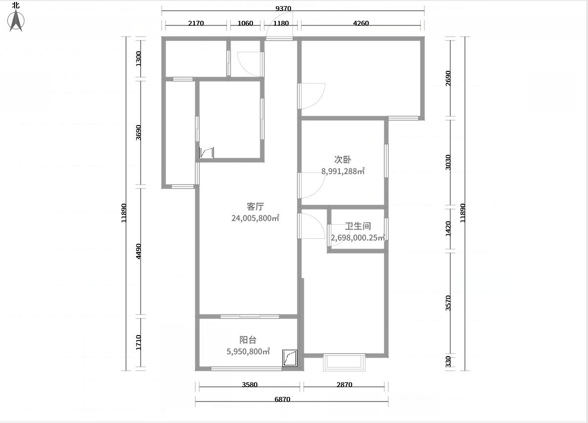 孝南区城东精装3室2厅2卫二手房出售13