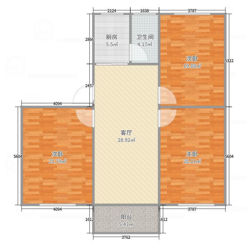 北关区城北普通3室2厅1卫二手房出售12