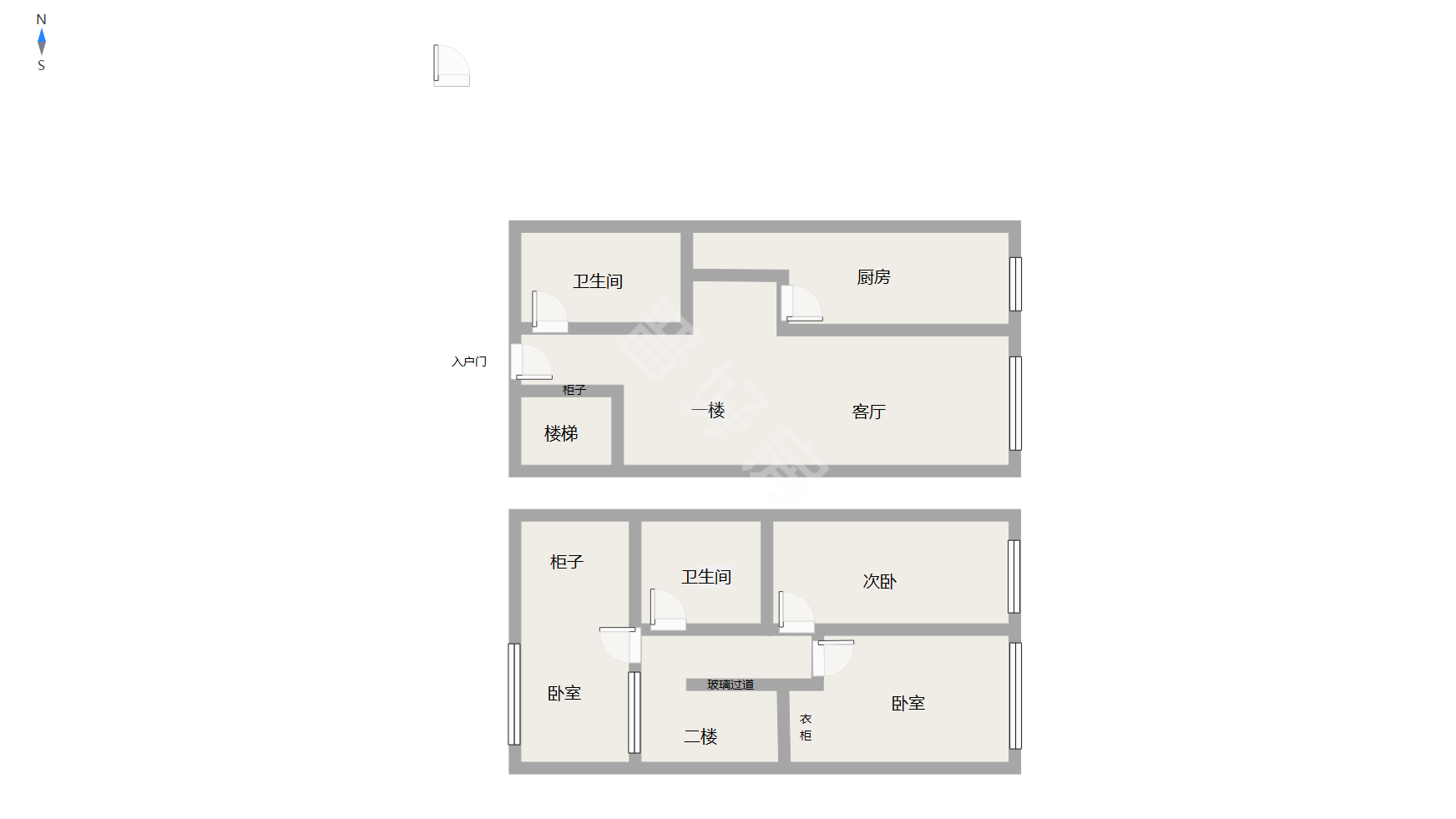 城区北石店片区精装3室1厅1卫二手房出售12