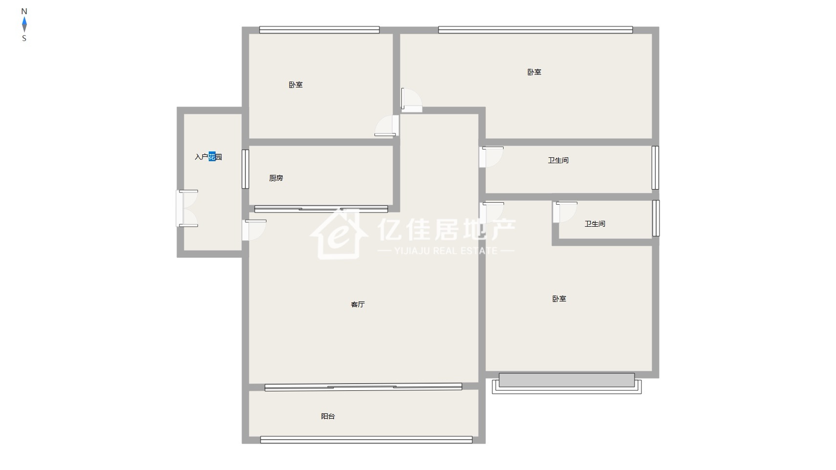 汝州市汝州市精装3室2厅2卫二手房出售11