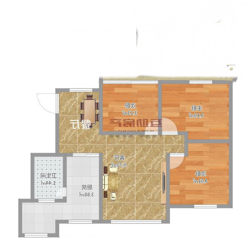 自流井区汇川路精装3室2厅1卫二手房出售7