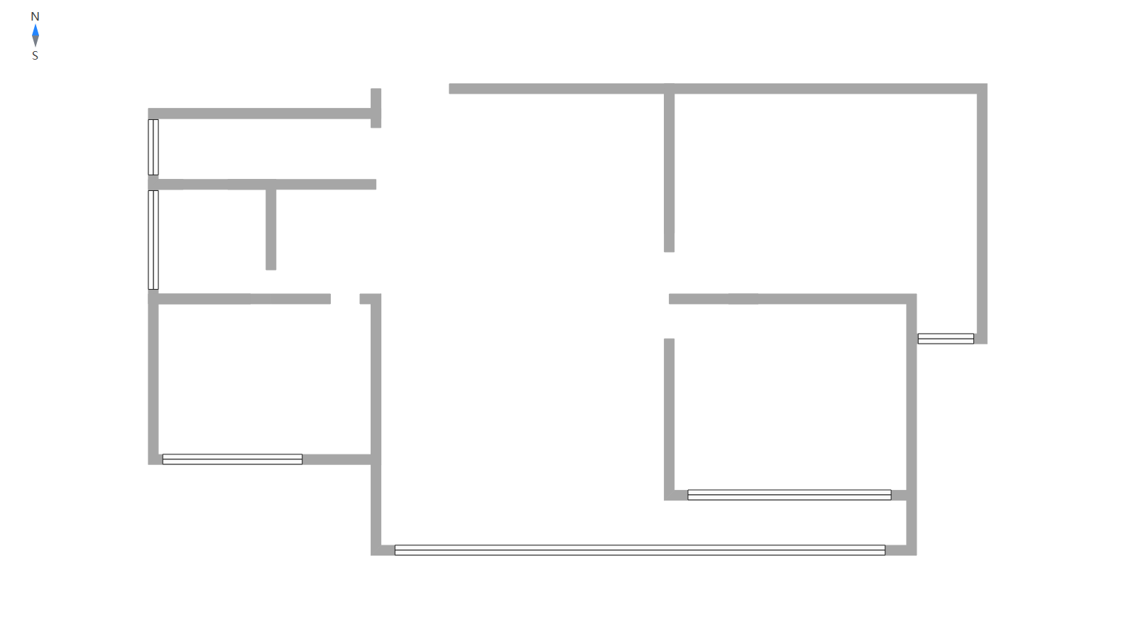 金亚5号,金亚5号108平米3室2厅,家具家电齐全1600元12