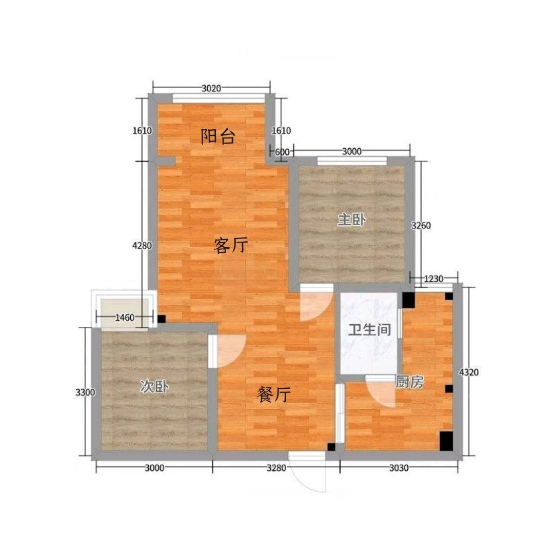 贡井区贡井毛坯2室2厅1卫二手房出售11