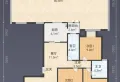 汉中世纪城102万元125.25㎡3室2厅2卫1阳台精装南北11
