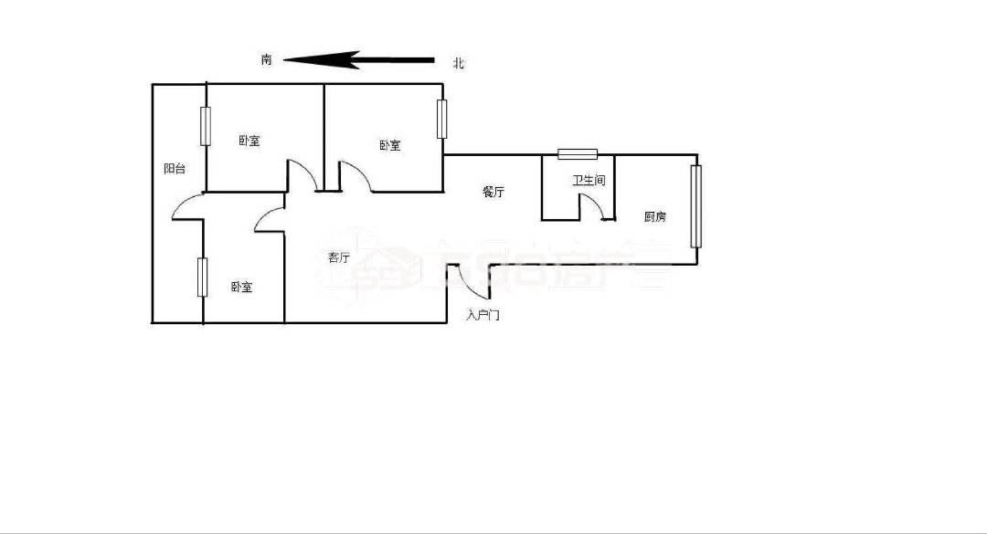 梅列区列西精装3室2厅1卫二手房出售7