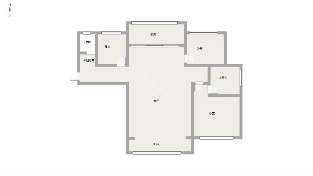 岭杰小区,岭杰小区 138.0平米9