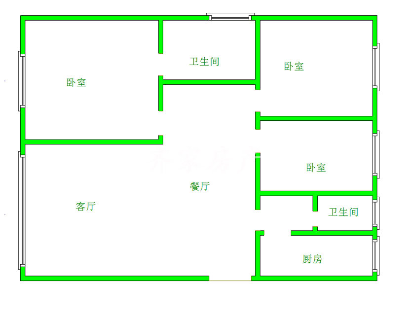 新南花园,新南花园 中间好楼层出售9