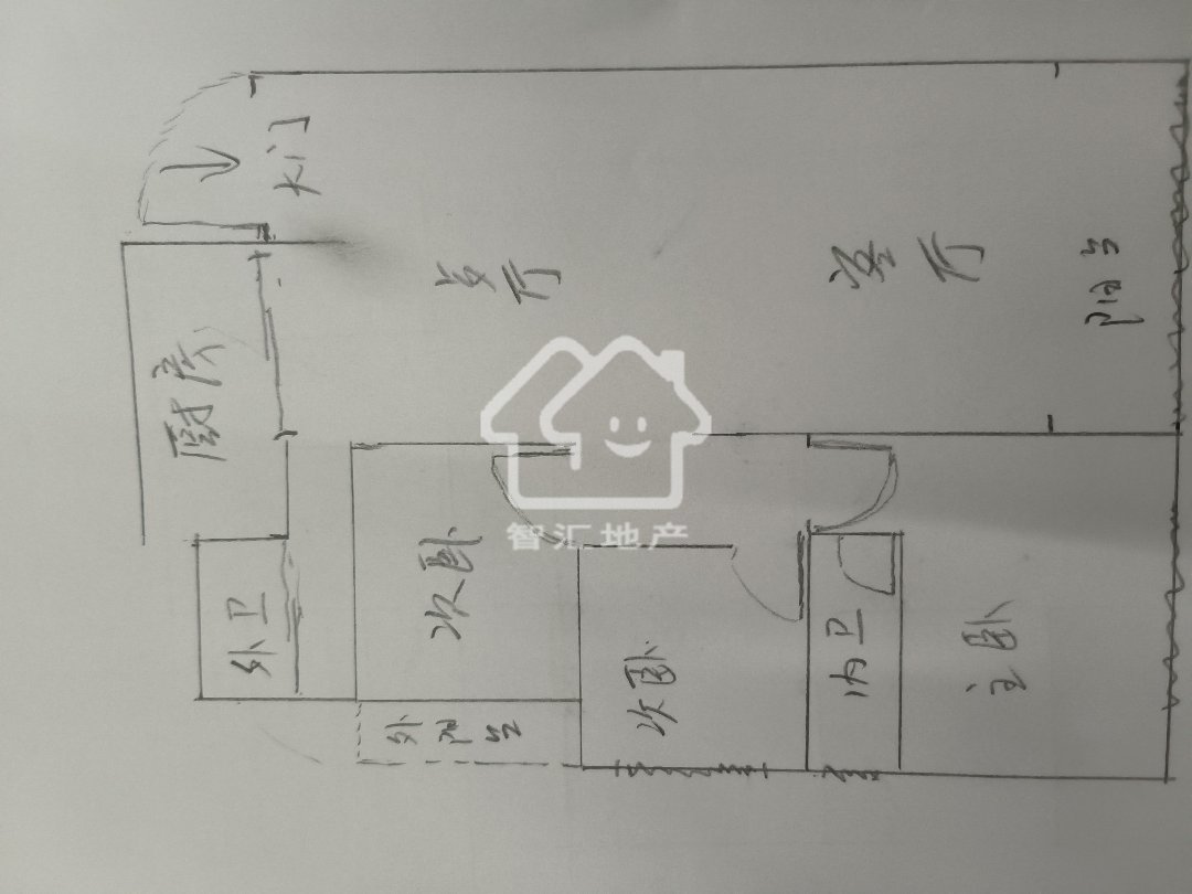 华容县城北精装3室2厅1卫二手房出售13