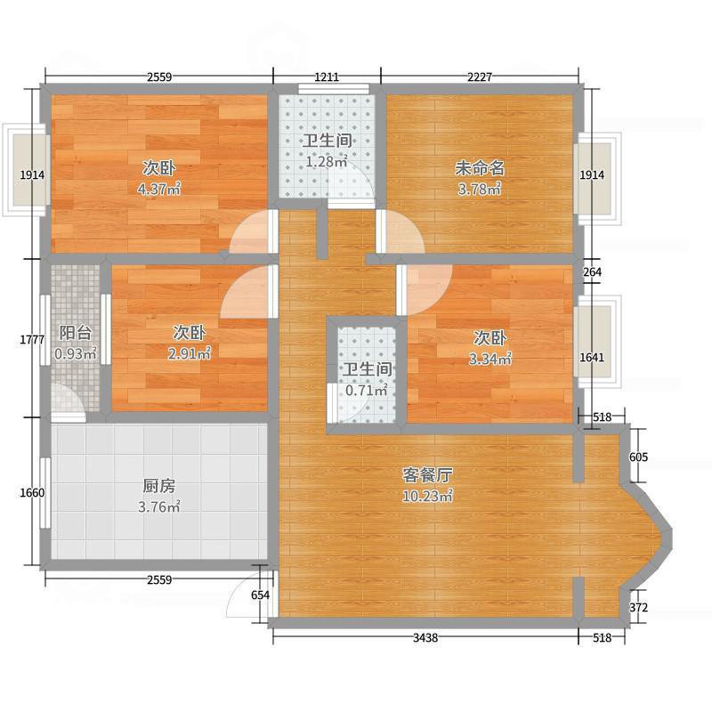 四中教师小区,小区物管好交通便利四中学期房10