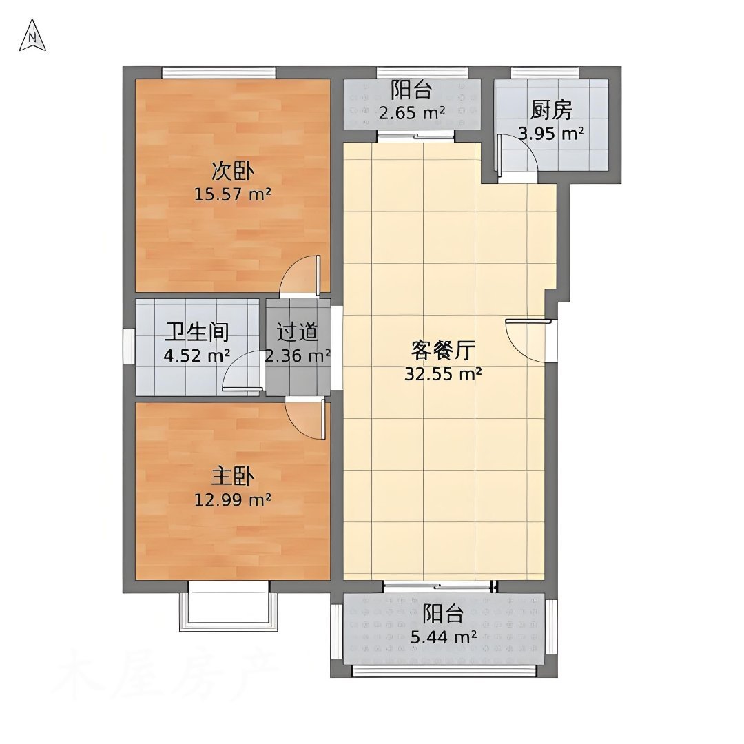 自流井区自流井豪装2室1厅1卫二手房出售11