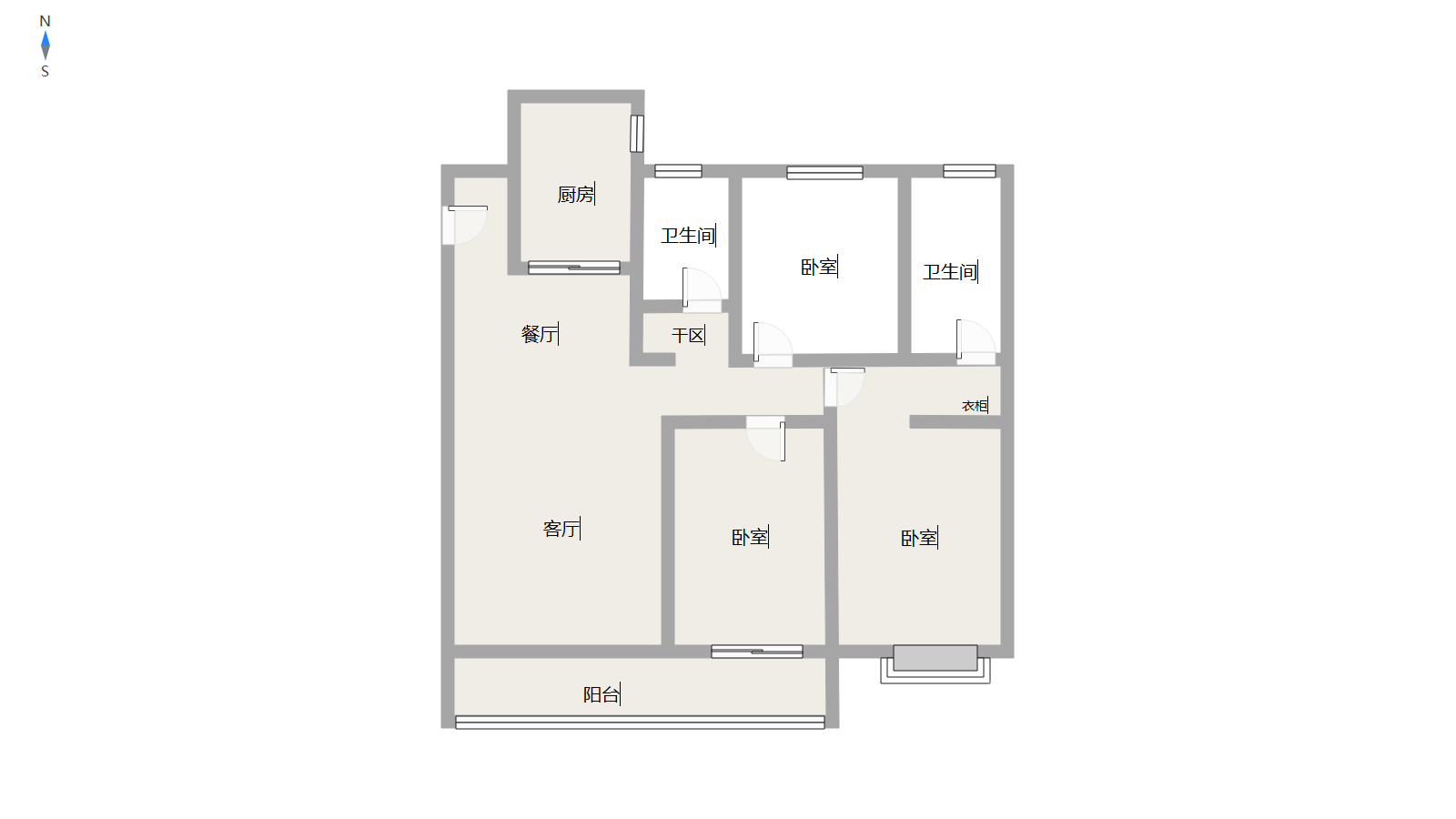 埇桥区城西精装3室2厅2卫二手房出售10