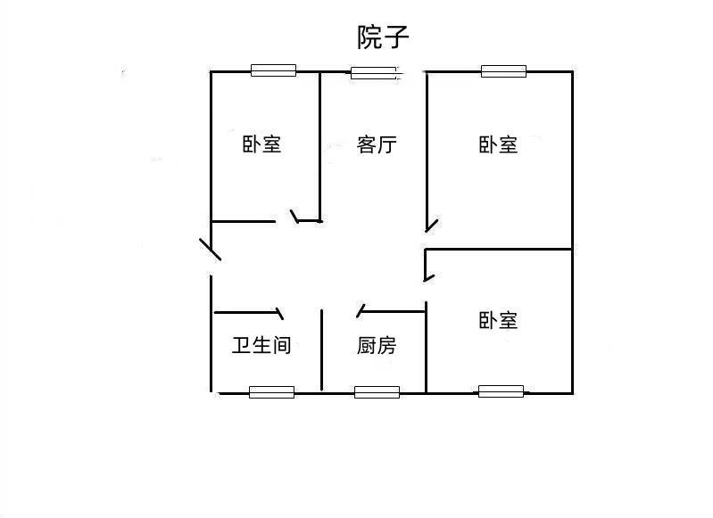 顺达社区,顺达社区4室1厅2卫1阳台89.9㎡ 带超大入户花园10