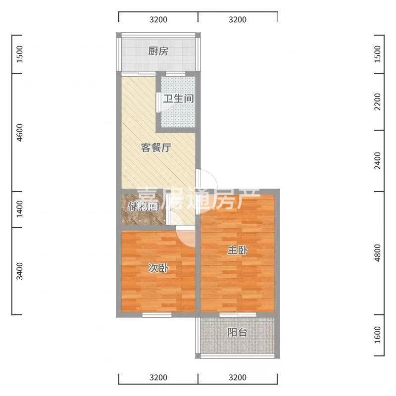 市辖区城南普通2室2厅1卫二手房出售9