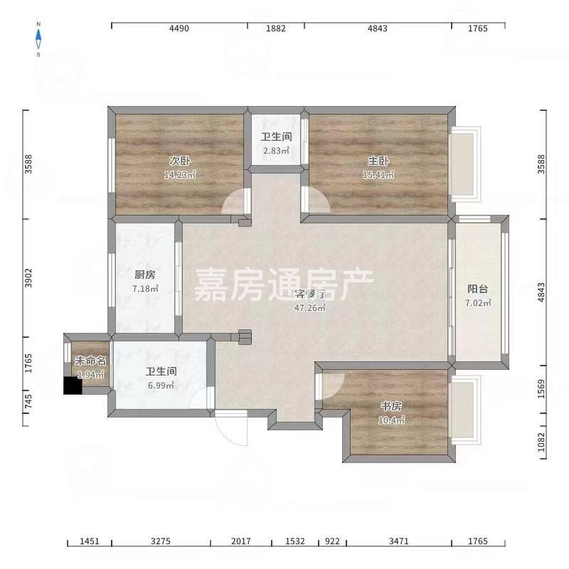 市辖区城中普通3室2厅2卫二手房出售12