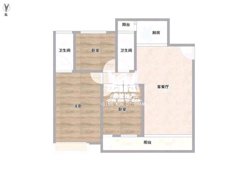 横县江北精装3室2厅2卫二手房出售13