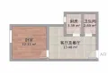 精装1室1厅1卫1阳台真漂亮，错层设计真时尚！11