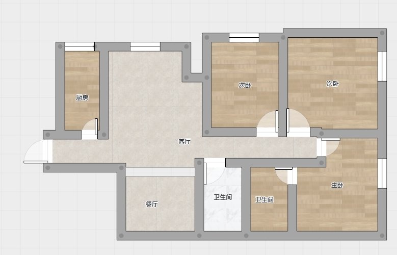 银河花园B区,电梯房中间户，拎包入住7